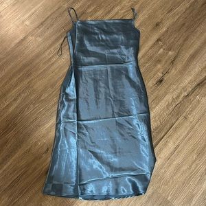 Birdie grey formal dress